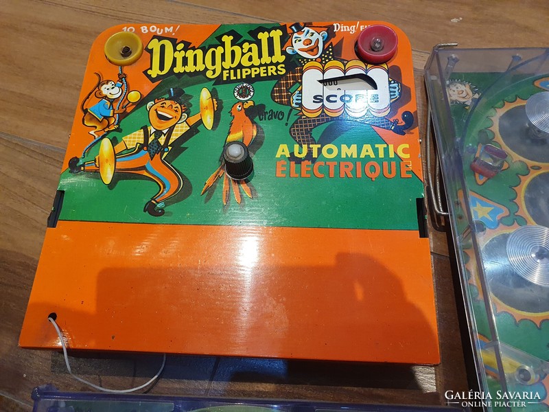 Retro record factory dingball pinball tivoli parts in one