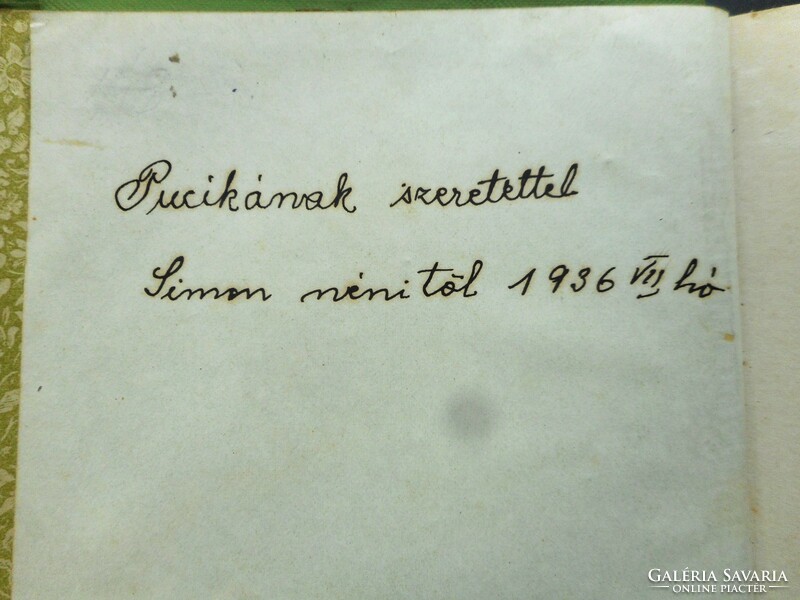 Mózes Gaál: correspondence between two children (Franklin troupe, 1902)