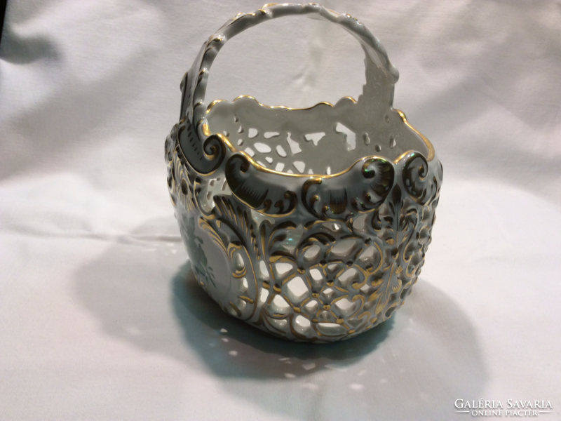 Porcelain, Herend basket