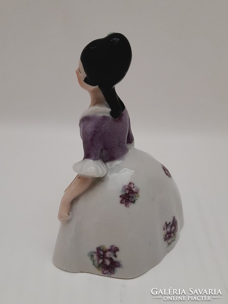 Vintage porcelán figura, 10,5 cm
