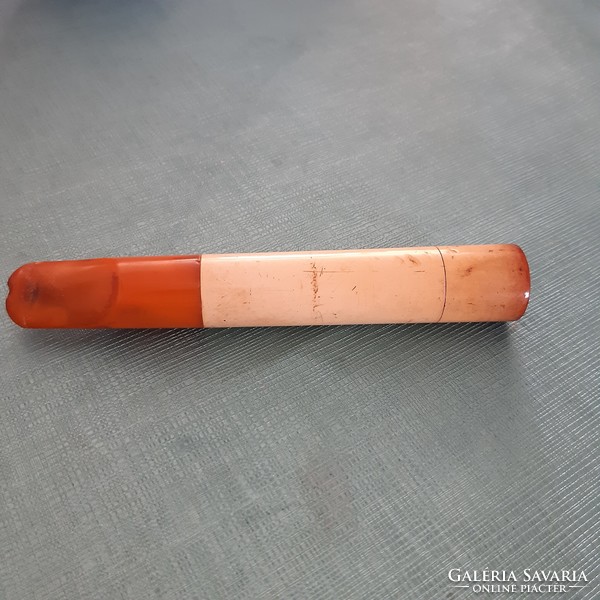 Tajték cigar pipe with an amber stem, old