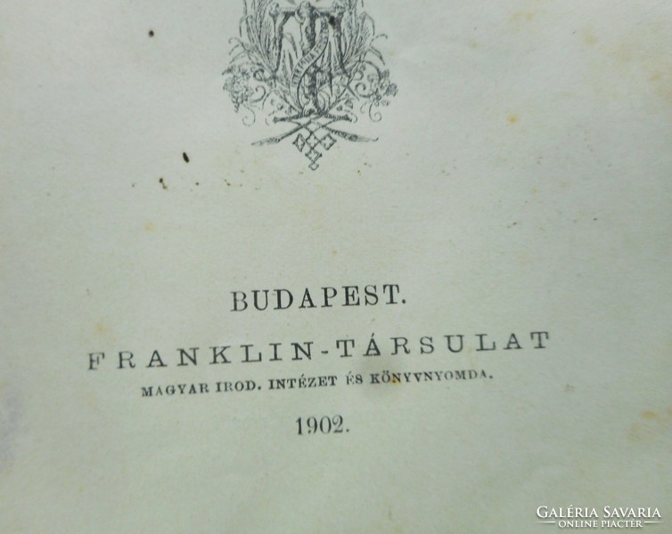 Gaál Mózes: Két dfiák levelezése (Franklin társulat, 1902)