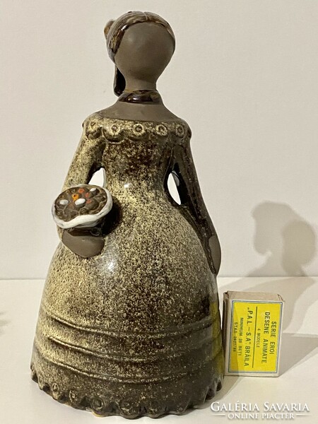 Swedish ceramic lady figure