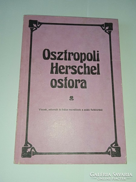 Hajdu István - Osztropoli Herschel ostora
