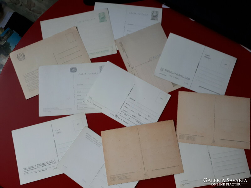Külföldi képeslapok 12 db postatiszta , román, szlovák