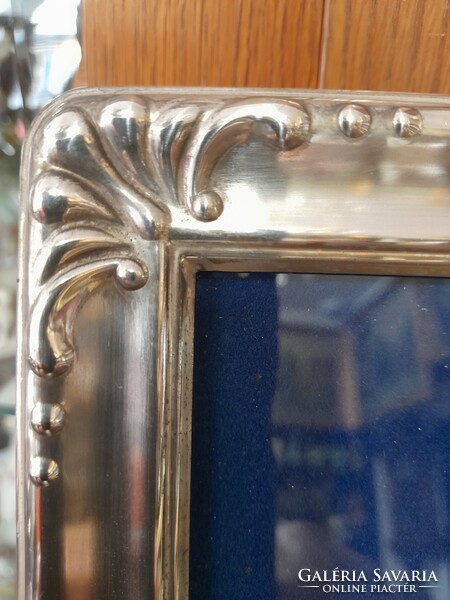 Old large silver 925 table picture frame, photo frame. 29 Cm.