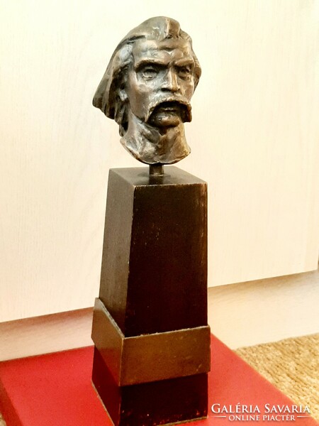 György Dózsa head sculpture from the 1960s