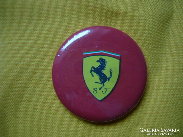 Ferrari plastic badge