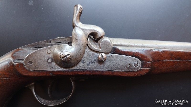 Austro-Hungarian 1864m Lorenz cavalry pistol