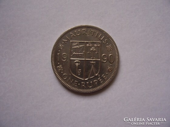 Mauritius 1 rupee 1990