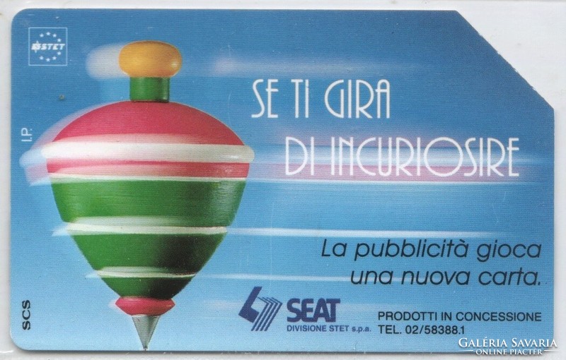 Külföldi telefonkártya 0367 (Olasz)