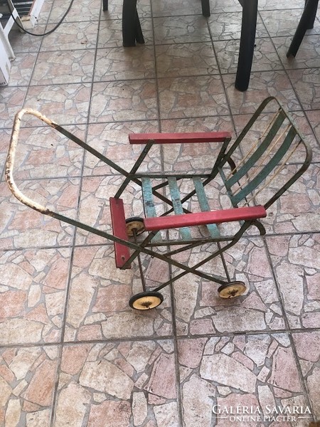 Antique toy stroller