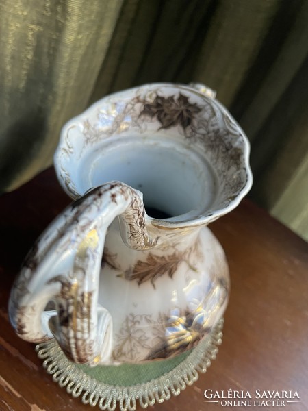 BRYONIA AMBERG antik fajansz RITKA teás kancsó