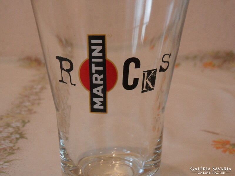 MARTINI üveg pohár
