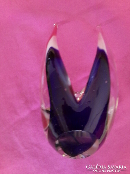 Glass swallow murano 17x13x8cm