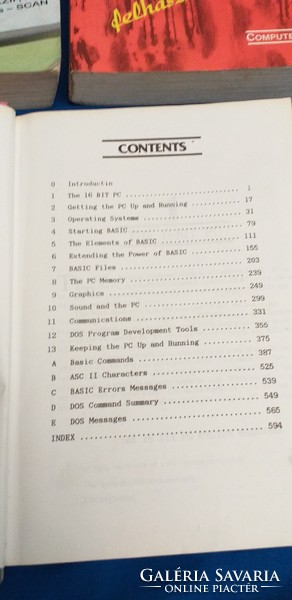 4db Számítógépes könyv