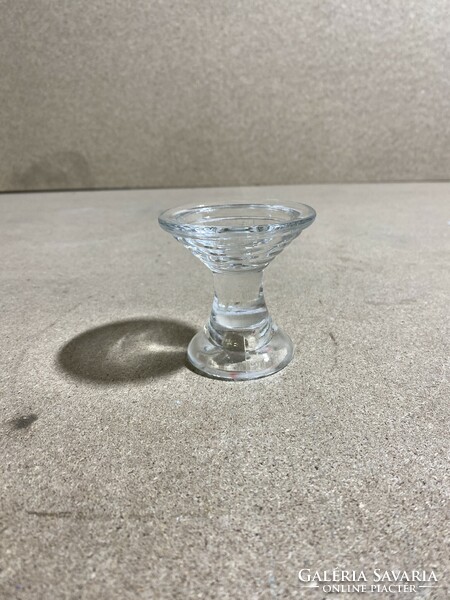 Glass goblet, size 7 x 7 cm, self-made work. 3027