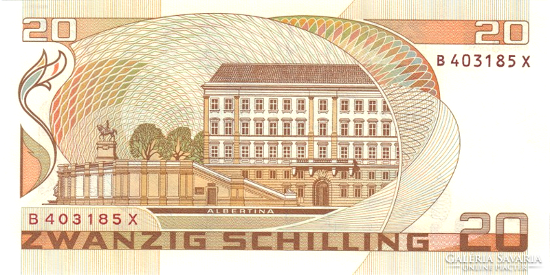 Austria 20 schillings 1986 oz