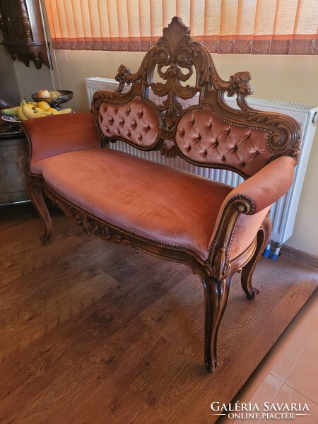 Antique French sofa, bench