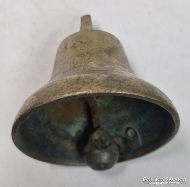 Antique copper bell, bell, in preserved condition 379 g.