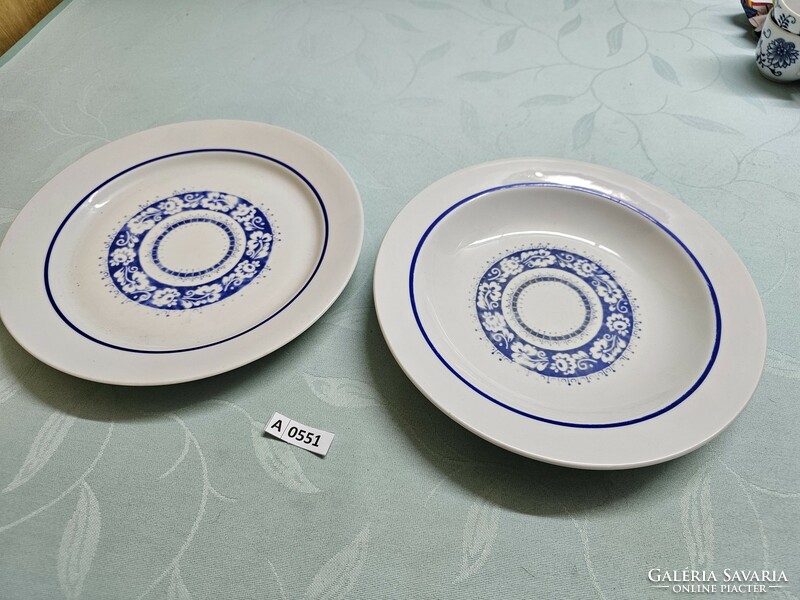 A0551 Great Plain soup and flat bowl 24 and 23 cm