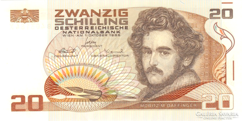 Ausztria 20 schilling 1986 UNC