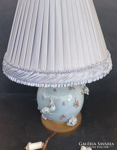 Oh Herend Eton-koi carp pattern large lamp