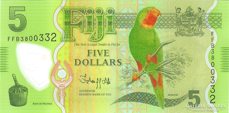 Fiji $5 2022 oz polymer