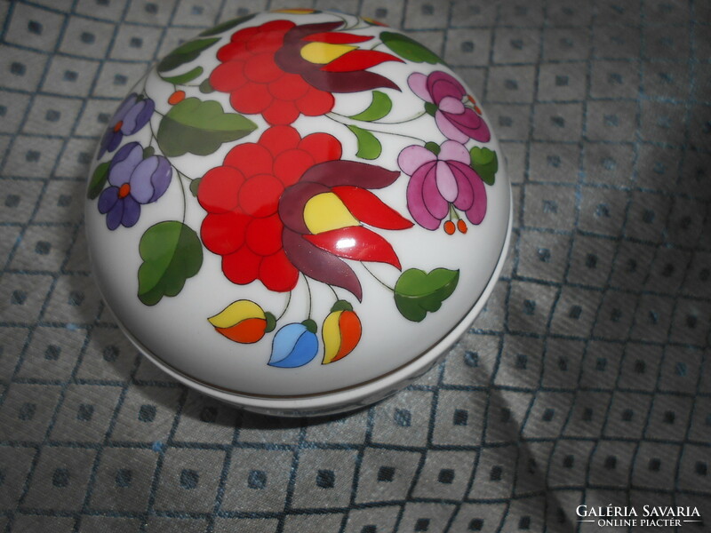 Kalocsai hand-painted jewelry box