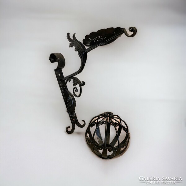 Retro, vintage design wrought iron company