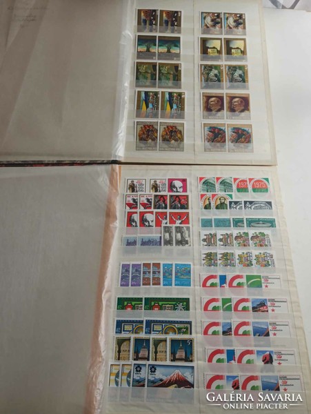 Hungarian postage stamp collection in 2 albums