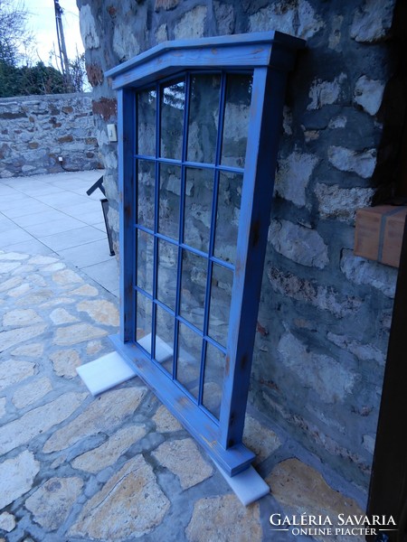 Kovácsoltvas antik ablak/díszablak/álablak restaurált állapotban