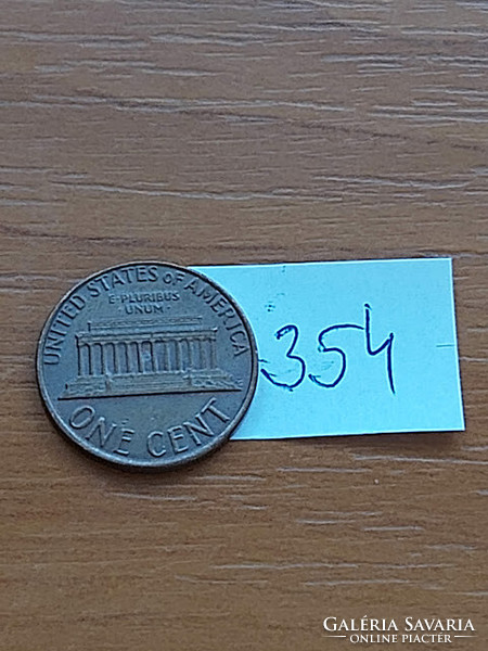 Usa 1 cent 1981 abraham lincoln 354