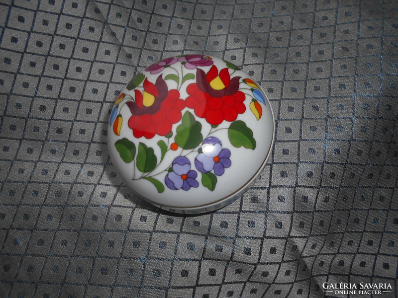 Kalocsai hand-painted jewelry box