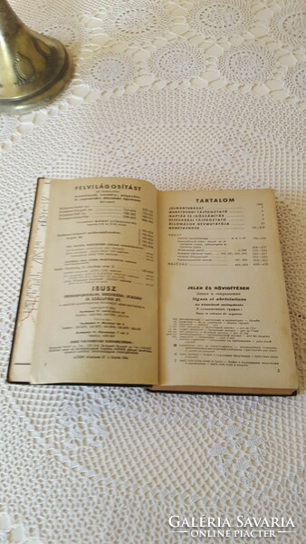 Hivatalos menetrendkönyv 1957