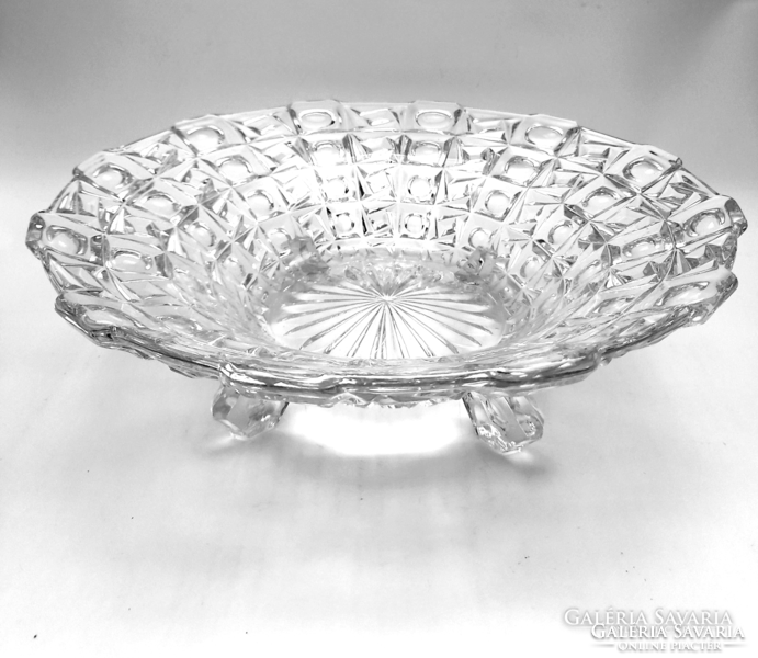 Crystal centerpiece, fruit bowl