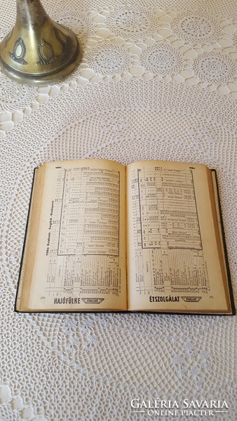 Hivatalos menetrendkönyv 1957
