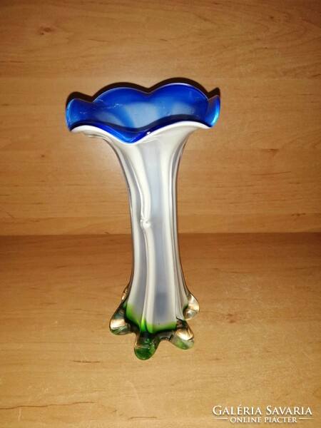 Muranoi üveg váza - 20,5 cm magas (3/d)