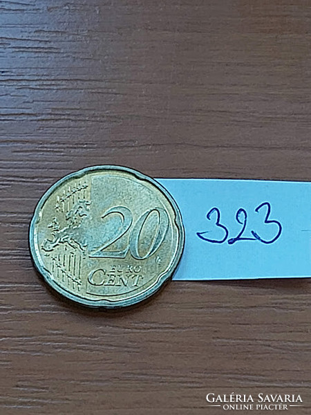 OLASZORSZÁG 20 EURO CENT 2022 Umberto Boccioni   323