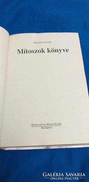 István Tihanyi's book of myths