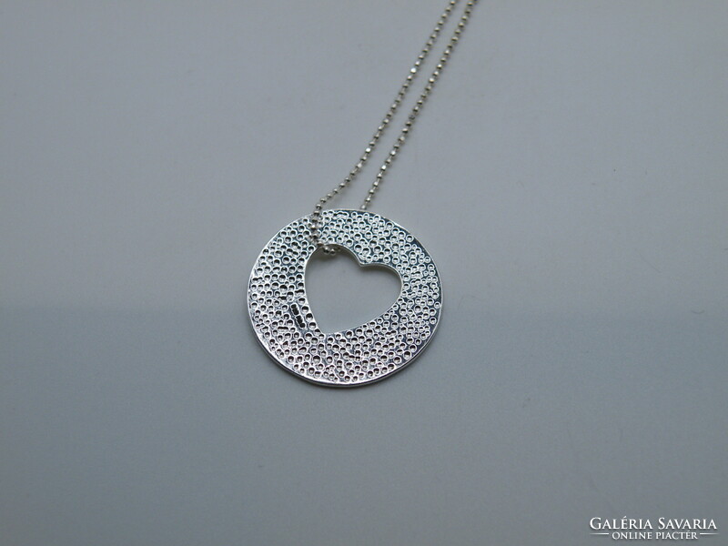 UK0212  Love szerelem ezüst medál és nyaklánc  925