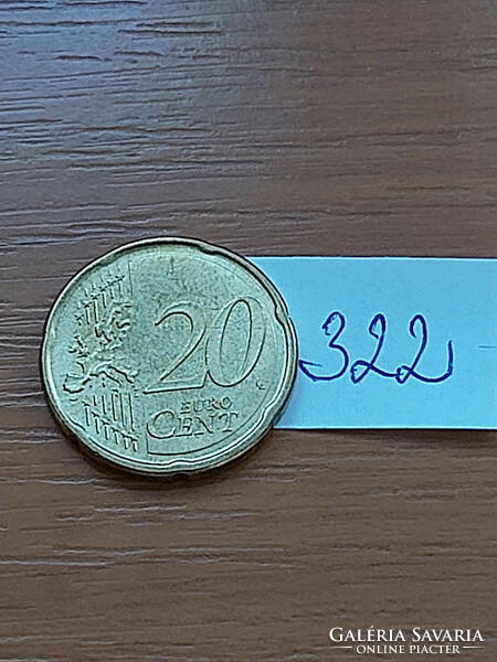 OLASZORSZÁG 20 EURO CENT 2019 Umberto Boccioni   322