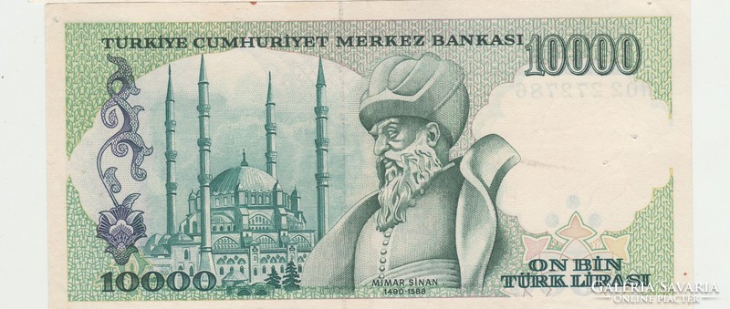 Turkish lira 10-20-50-250 thousand