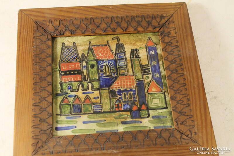Painting painted on tiles 837
