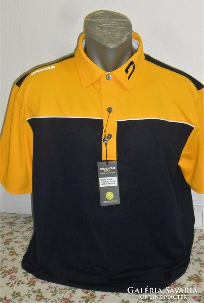 New, with tags. X-large druids, American men's button-down collar golf / sports top. X size