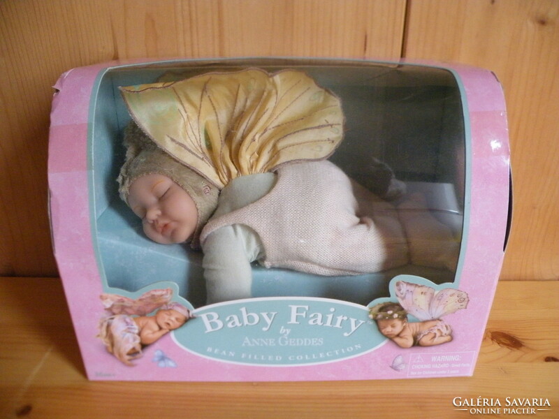 Anne Geddes fairy lying fairy baby - Anne Geddes (New Zealand photographer) baby fairy - unopened -
