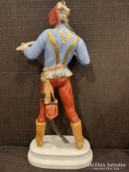 Herend military hussar 40cm for sale!