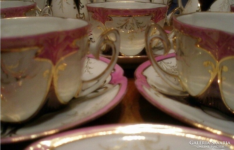 Antique 6 eyes. Art Nouveau tea set - art@decoration