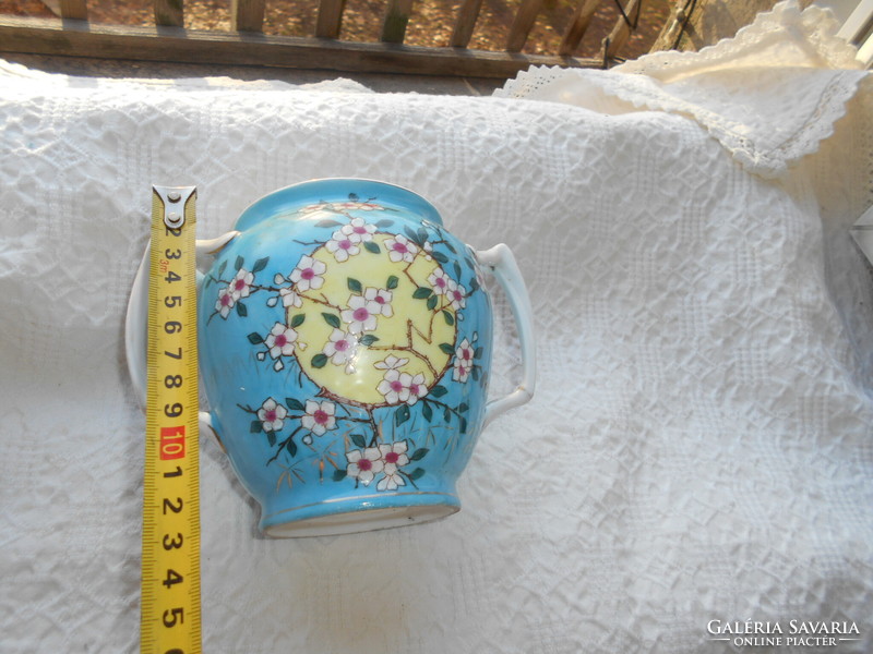 Kínai aprólékosan  kézzel festett porcelán  edény