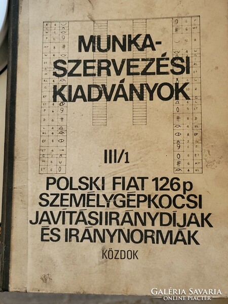 Munka szervezési kiadványok Polski Fiat Lada 1200 kombi 1500-1600